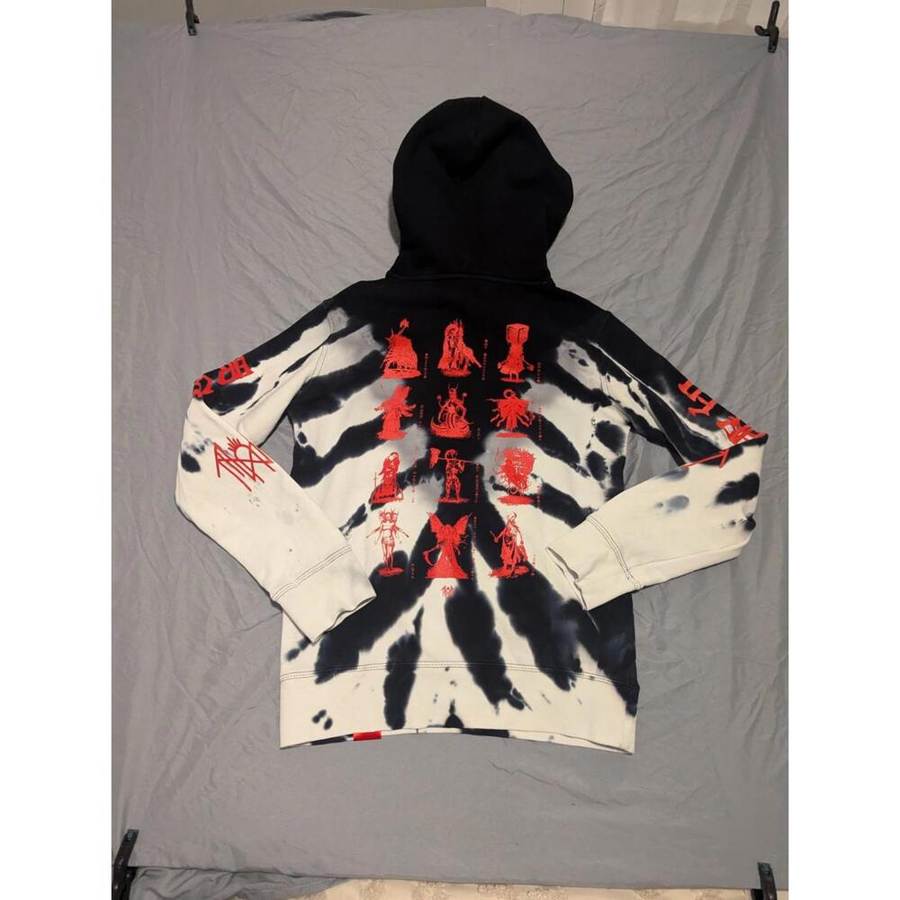 Shibori Threads Sleep Token V2.0 Hoodie Sz S Rock Band Hoodie Even in Arcadia - Picture 7 of 9